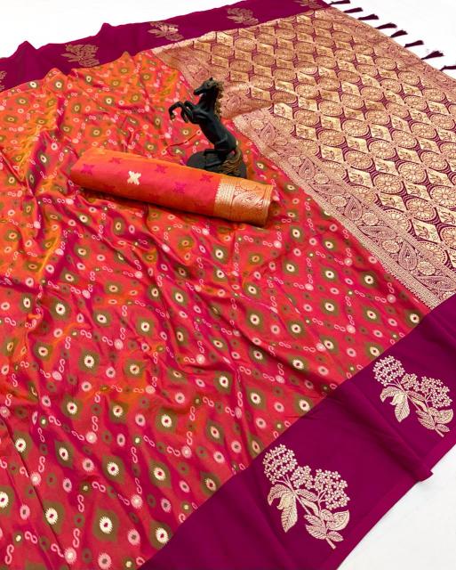 Malhar mango silk bulk saree order online